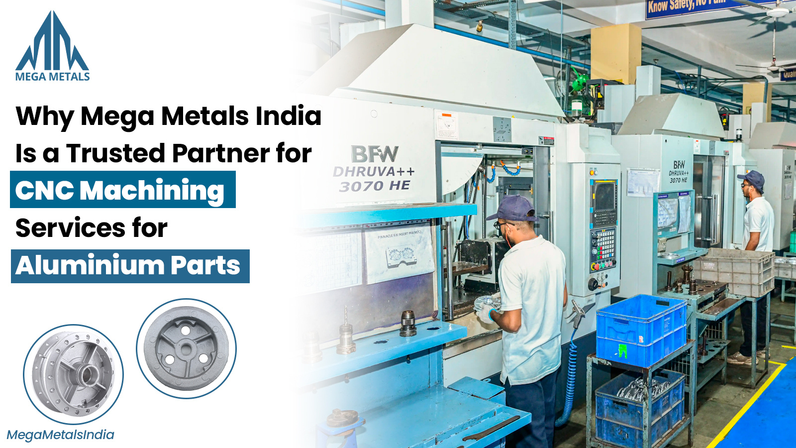 Why Mega Metals India Is a Trusted Partner for CNC Machining Services for Aluminium Parts